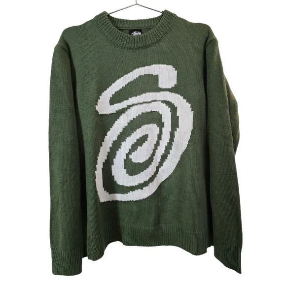 Stussy | Sweaters | Stussy Swirl Knit Sweater | Poshmark
